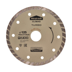 Profesionálny Turbo diamantový kotúč 125x2.3x22 Profesionálny Turbo diamantový kotúč 125x2.3x22